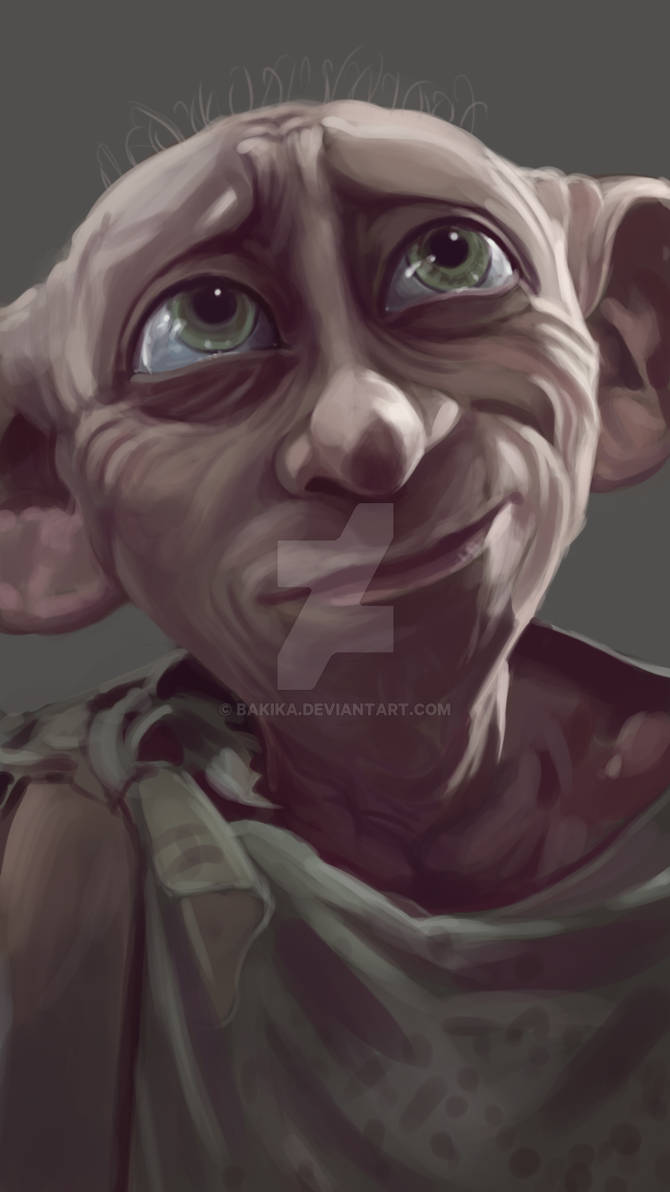 Dobby - Portrait study with video by bAkiKA on DeviantArt