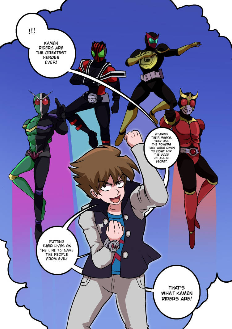 RIDER TIME comic, page 47 by AccelMaguire on DeviantArt