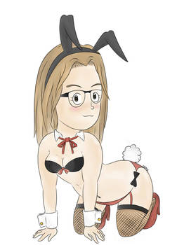 Bunny suit girl