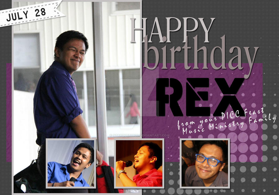 Rex Racer Birthday Rex Personalized Birthday Greeting Card by stardust0920 on DeviantArt