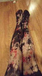 tie-dye tights