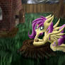 Fluttershy Drinkin...