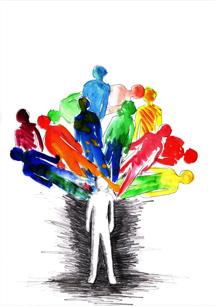 Multiple Personalities Within by Perkunija on DeviantArt
