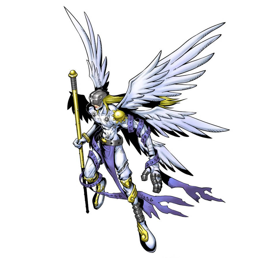 Angemon - Digimon world Re: Digitize by Petronikus on DeviantArt