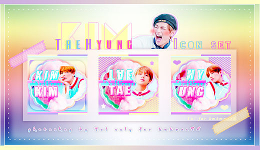 BTS V Icon Set