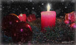 Christmas Candle by Moosplauze