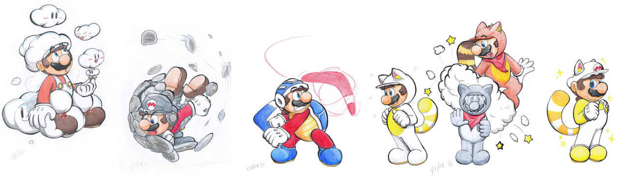 Mario Forms 27 32 By Creation7X24 On DeviantArt