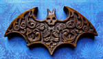Carved Decadence Bat Symbol by eightcrows