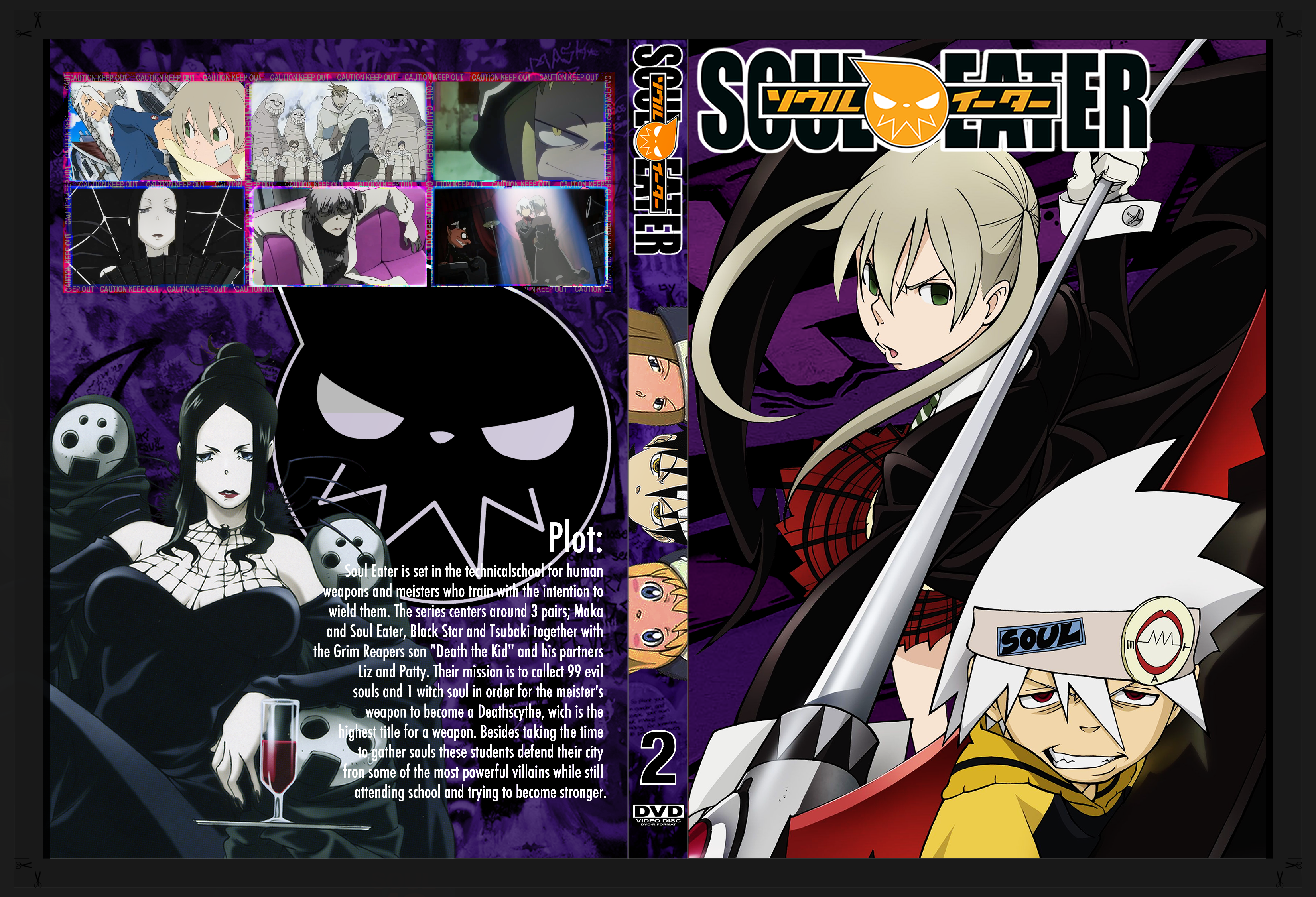 Dvd Anime Soul Eater + Soul Eater Not Série Completa - Escorrega o Preço