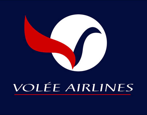 Fictional airline logos: Volee.