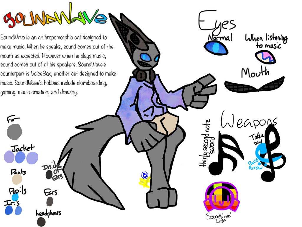 SoundWave Reference sheet by HyperLucario on DeviantArt