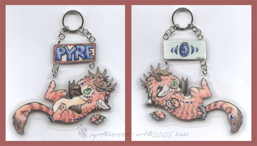 Pyre chibi badge