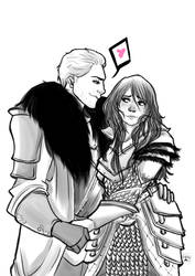 Commission:Inquisitor x cullen