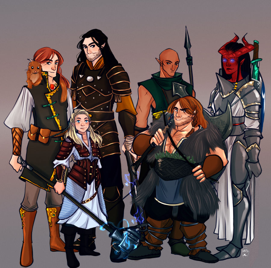 Rpg Group Commission: Rpg Group by AlexielApril on DeviantArt