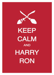 Keep Calm and Harry Ron
