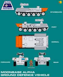 Moonbase Alpha Ground Defence Vehicle