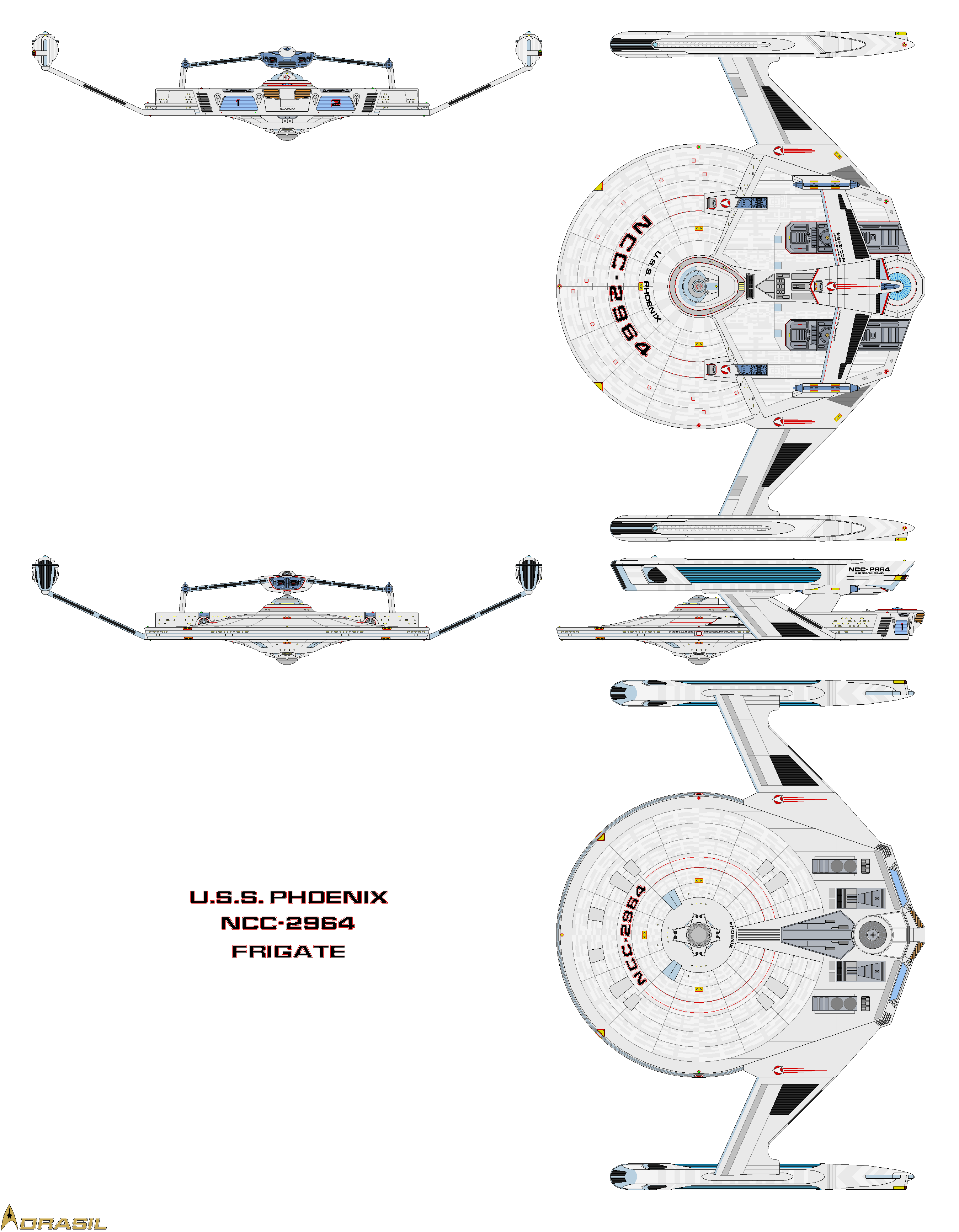 Phoenix Class by Adrasil on DeviantArt