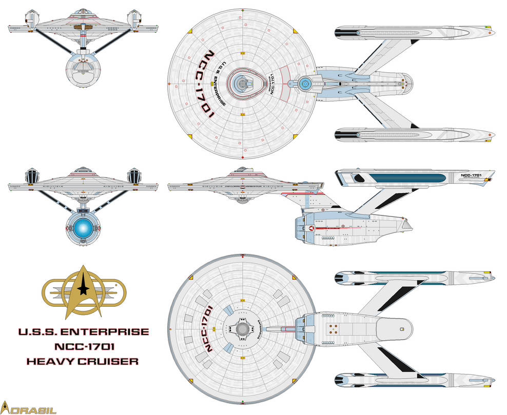 Enterprise Refit by Adrasil on DeviantArt