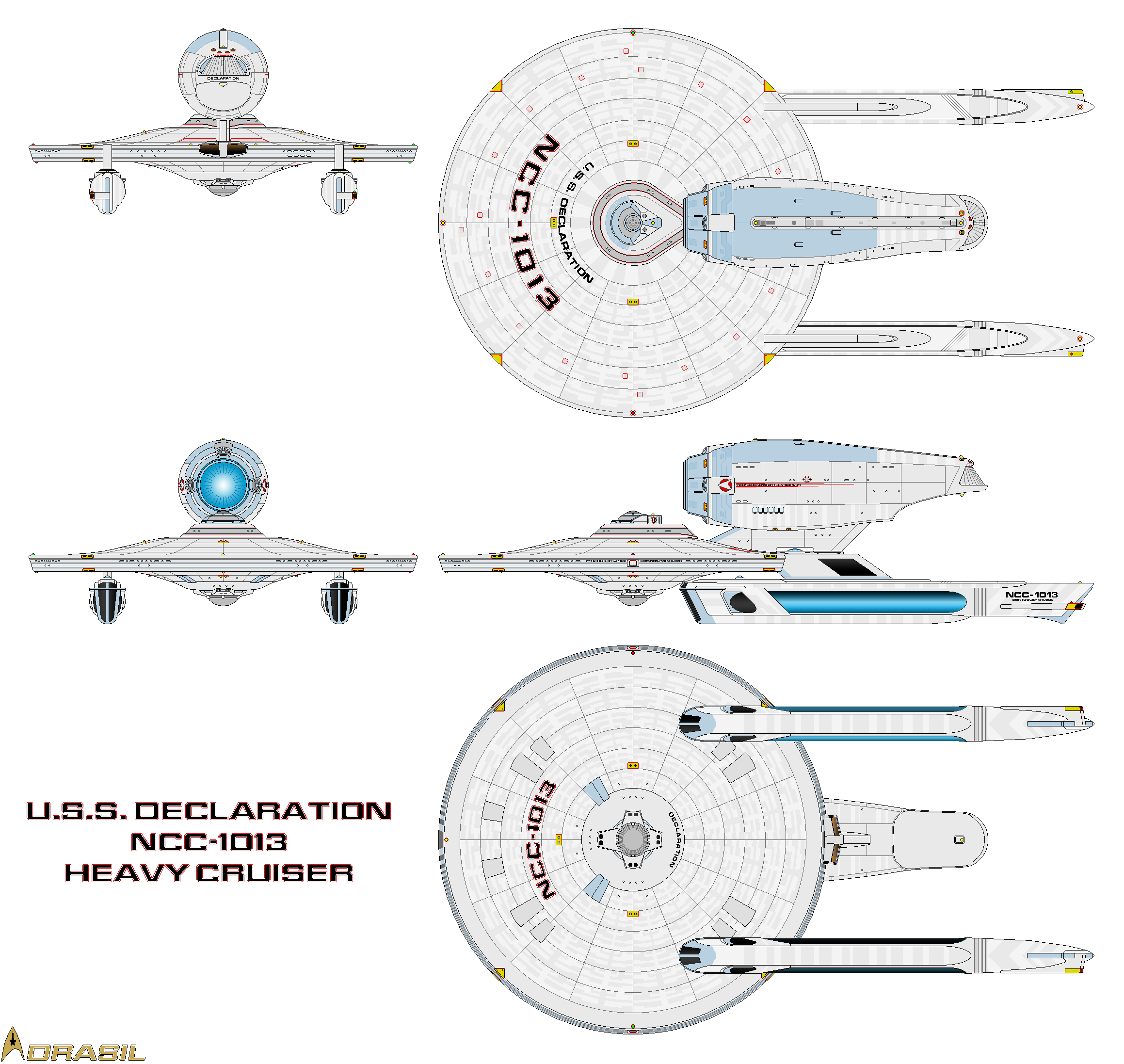 Declaration Class Refit by Adrasil on DeviantArt