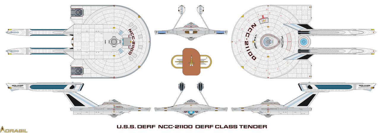 Derf Reyeb Derf Class Refit Revised by Adrasil on DeviantArt