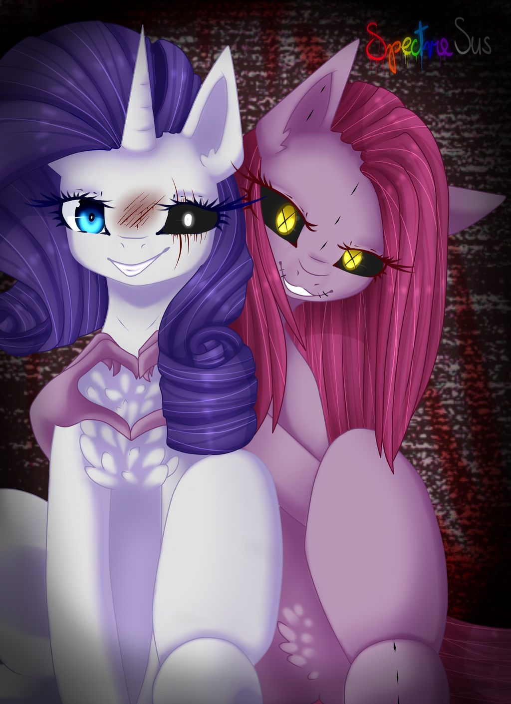 Miss Rafit Lil Miss Rarity in Love with Opal by SpectraSus on DeviantArt