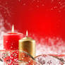 Two Christmas Candles