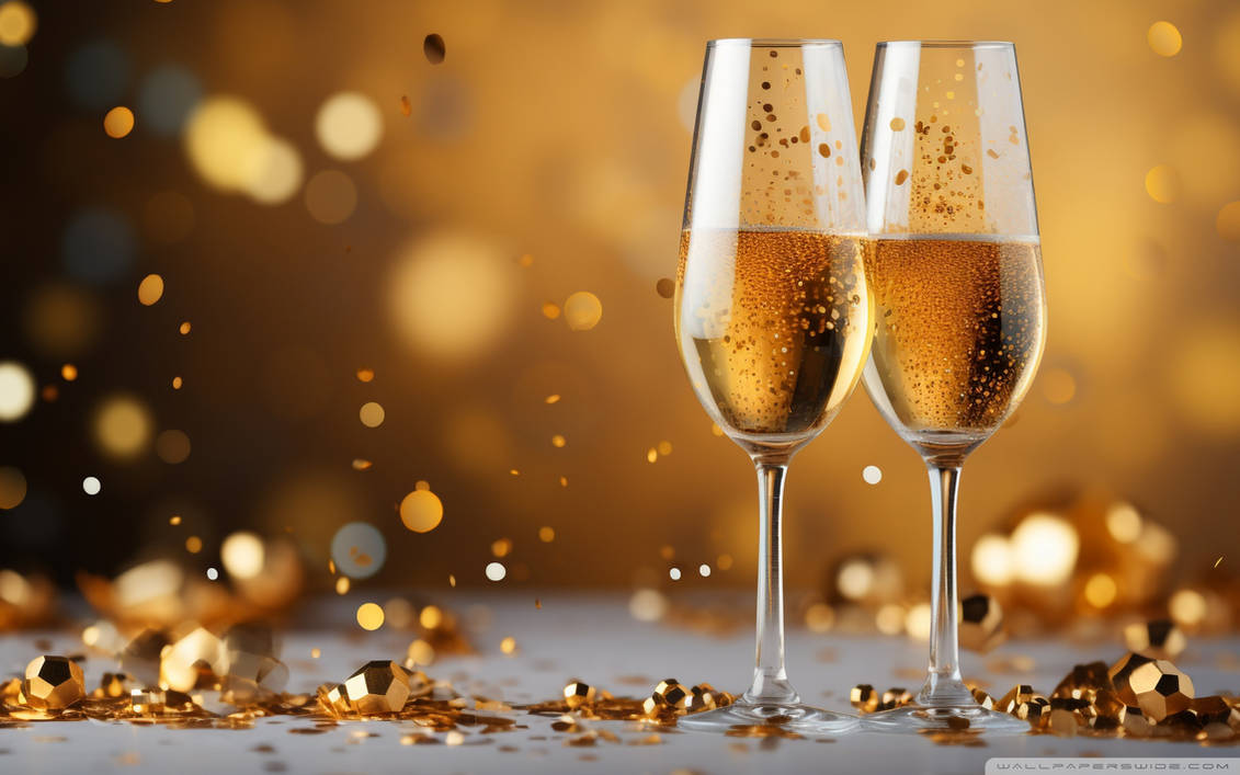 Шампанское сейчас. Новогодние бокалы. Шампанское обои. Бокал шампанского 2024. Новый год обои шампанское 2024.