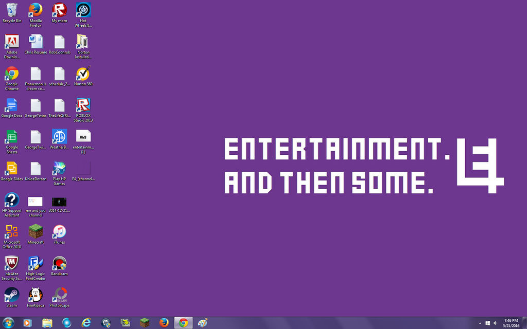 Windows 7 Desktop by MickeyFan123 on DeviantArt