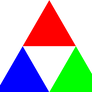 Colored Triforce Vector