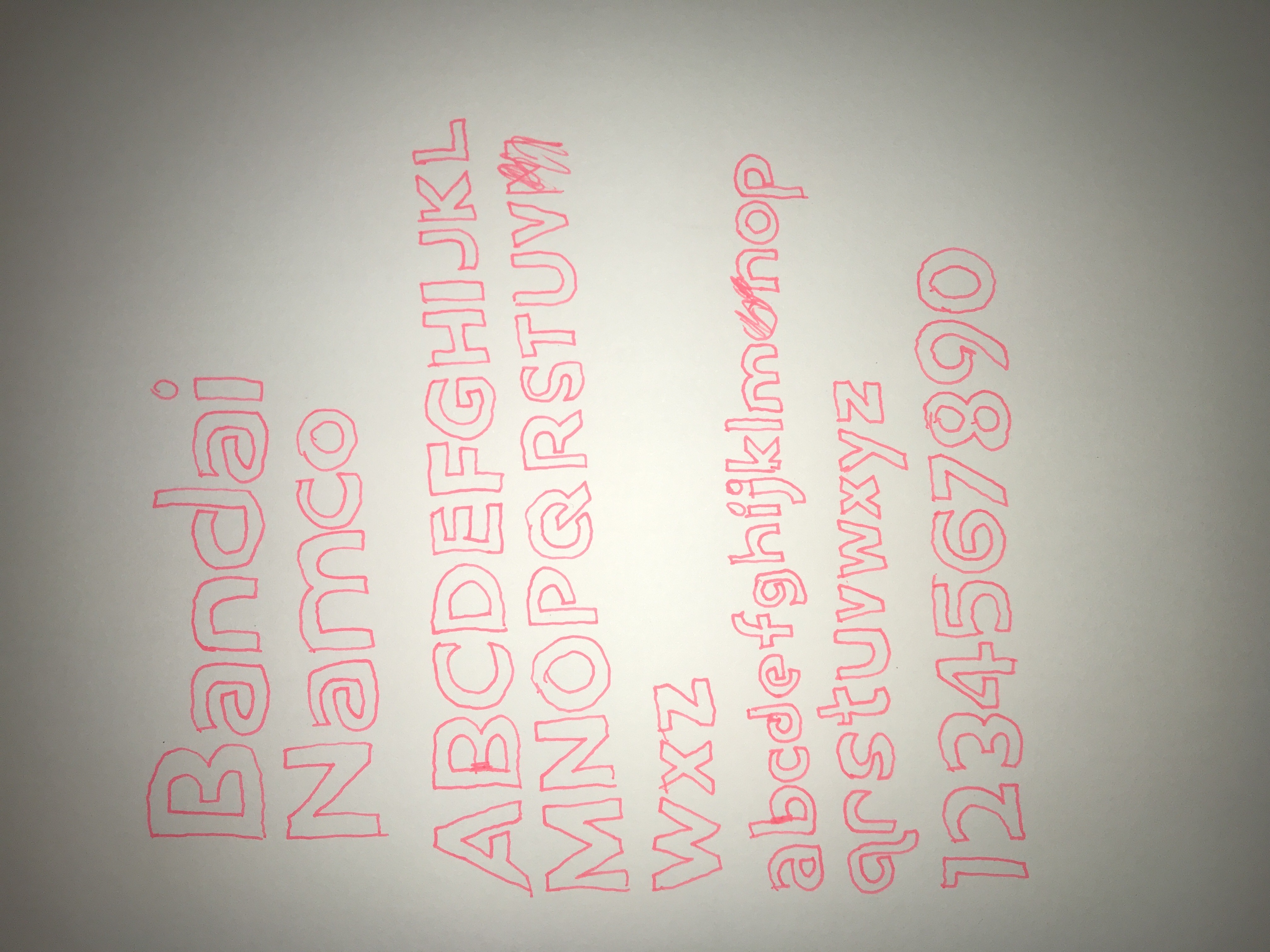 Bandai Namco font concept by MickeyFan123 on DeviantArt