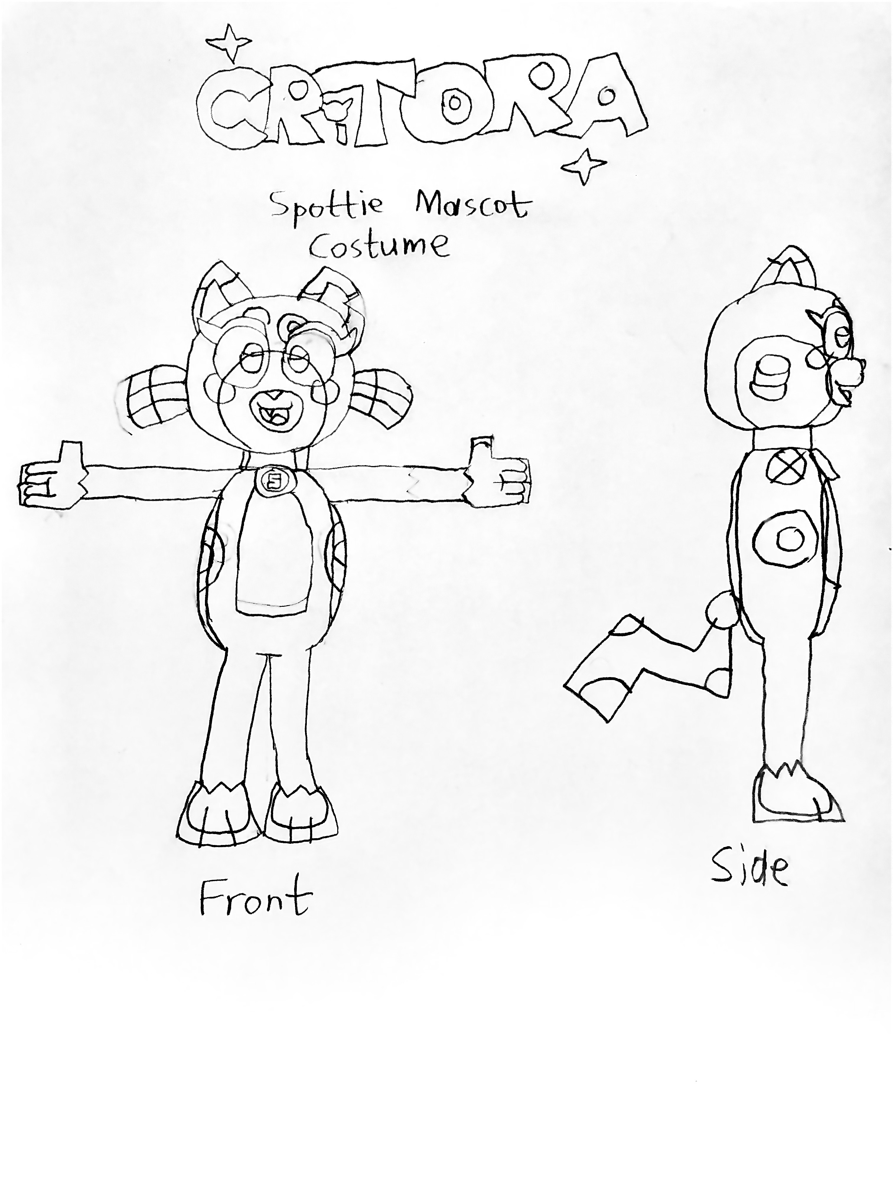 CRiTORA - Spottie Leonard Mascot Costume Concept by MickeyFan123 on ...