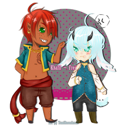 Commission chibi- Khalil - Frei