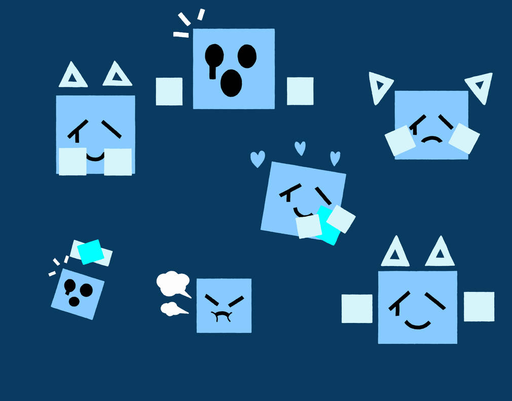 Jsab cube doodles by vanillacatprincess on DeviantArt