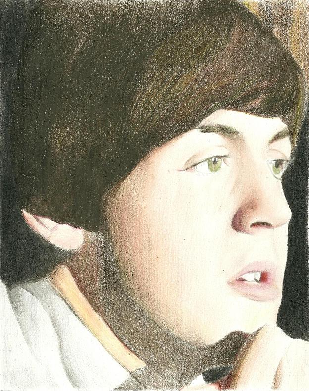 Coloured Paul finished