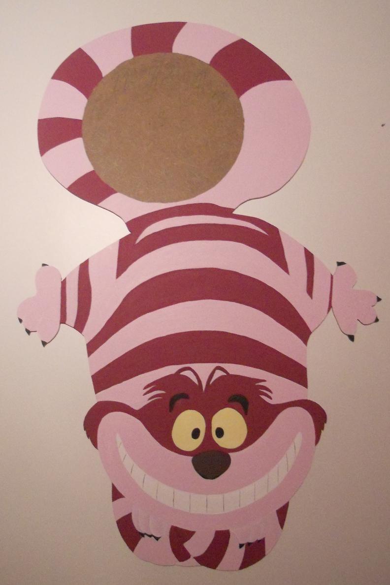 cheshire cat clock wip