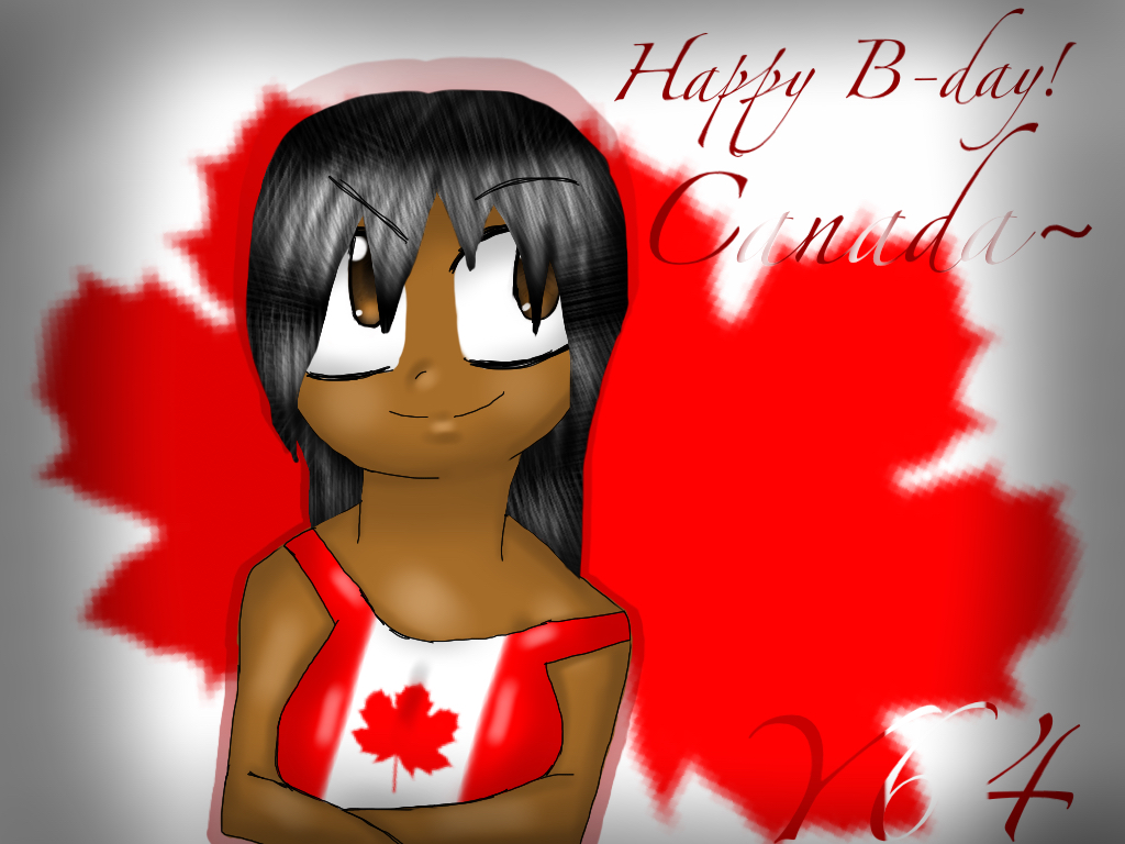 Happy birthday Canada~