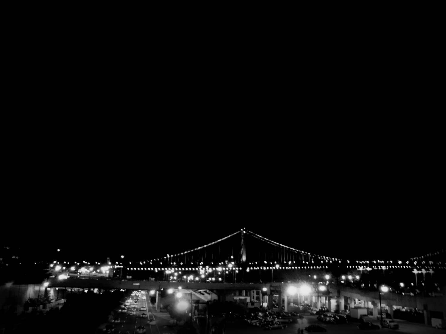 Ben Franklin Bridge.