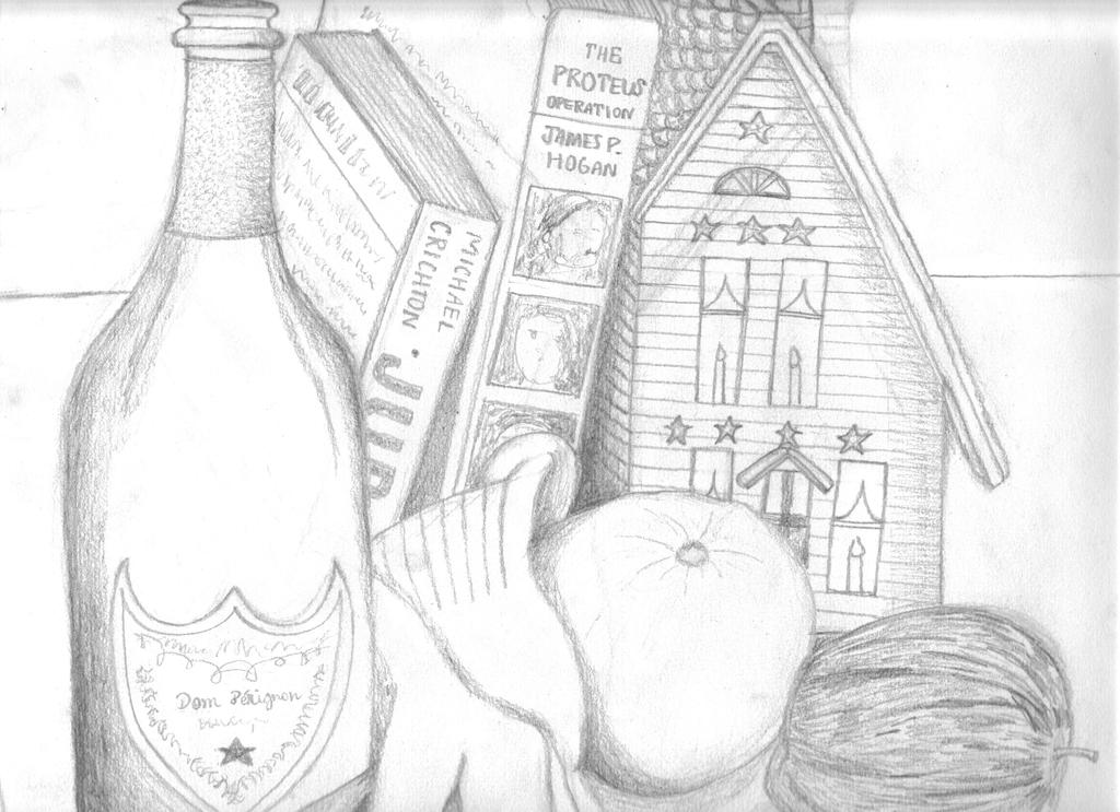 Random Objects Still Life by pinguino3669 on DeviantArt