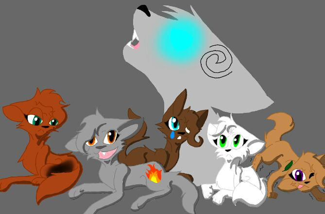Elemental-Wolves by WolfaSketch on DeviantArt