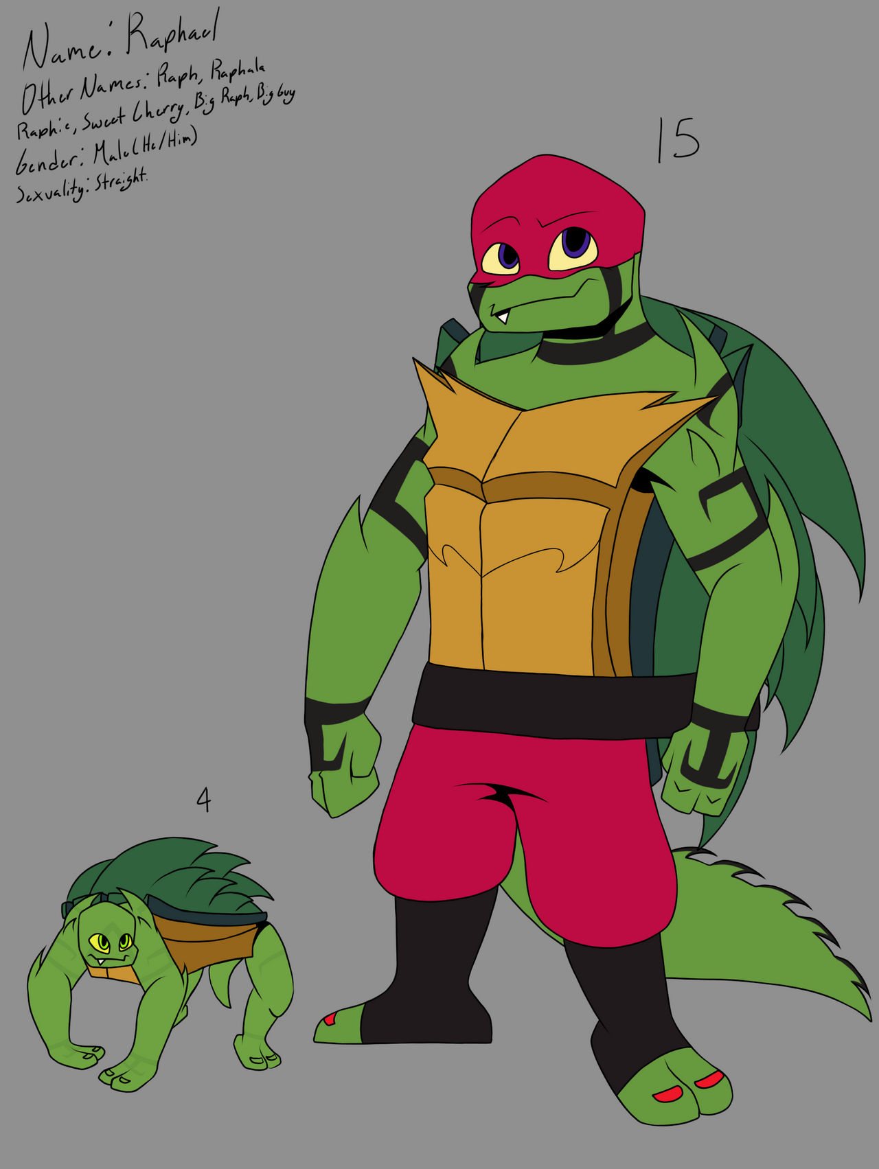 Wolfman Raph OgItMoKaFk Raph by WolfaSketch on DeviantArt