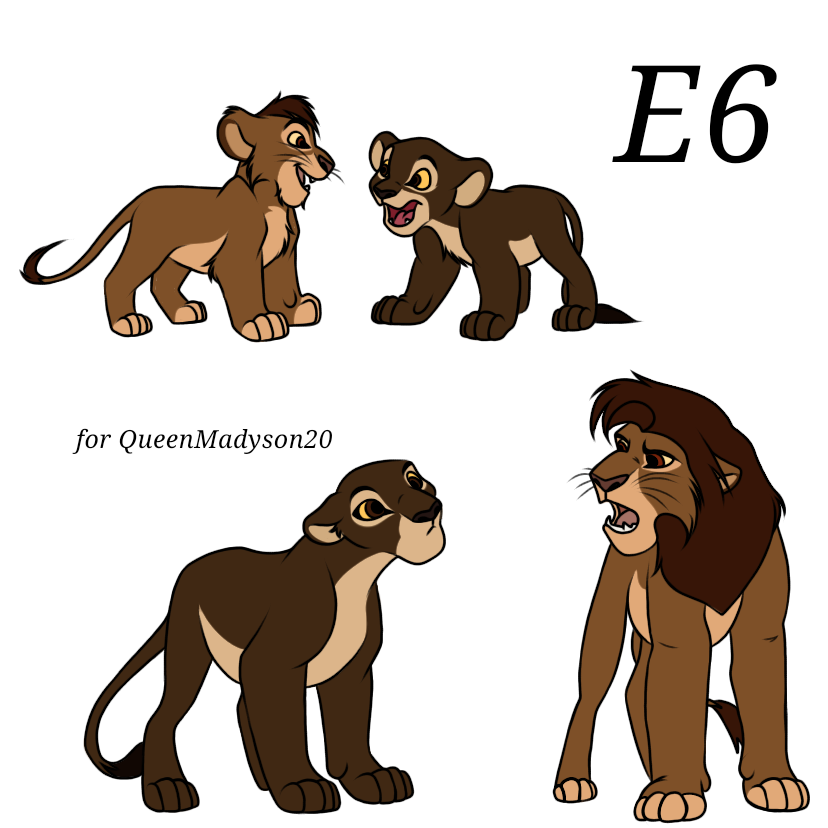 E6 Lioness Results for QueenMadyson20 by WolfaSketch on DeviantArt