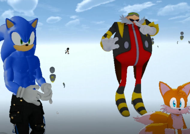 THE START OF A NEW GROUP OF SONIC'S IN VR CHAT! THE BLUE BOLTS