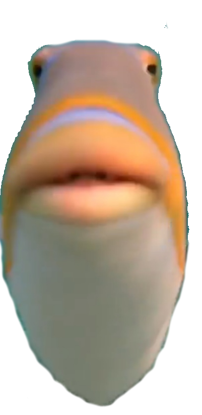 Transparent Staring Fish by regularshowandsonic on DeviantArt