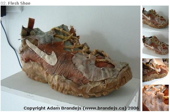 Animatronic Flesh Shoe 2004