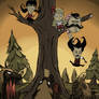 Don't Starve With Hound in colors