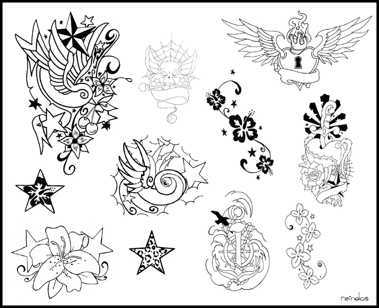 tattoo flash