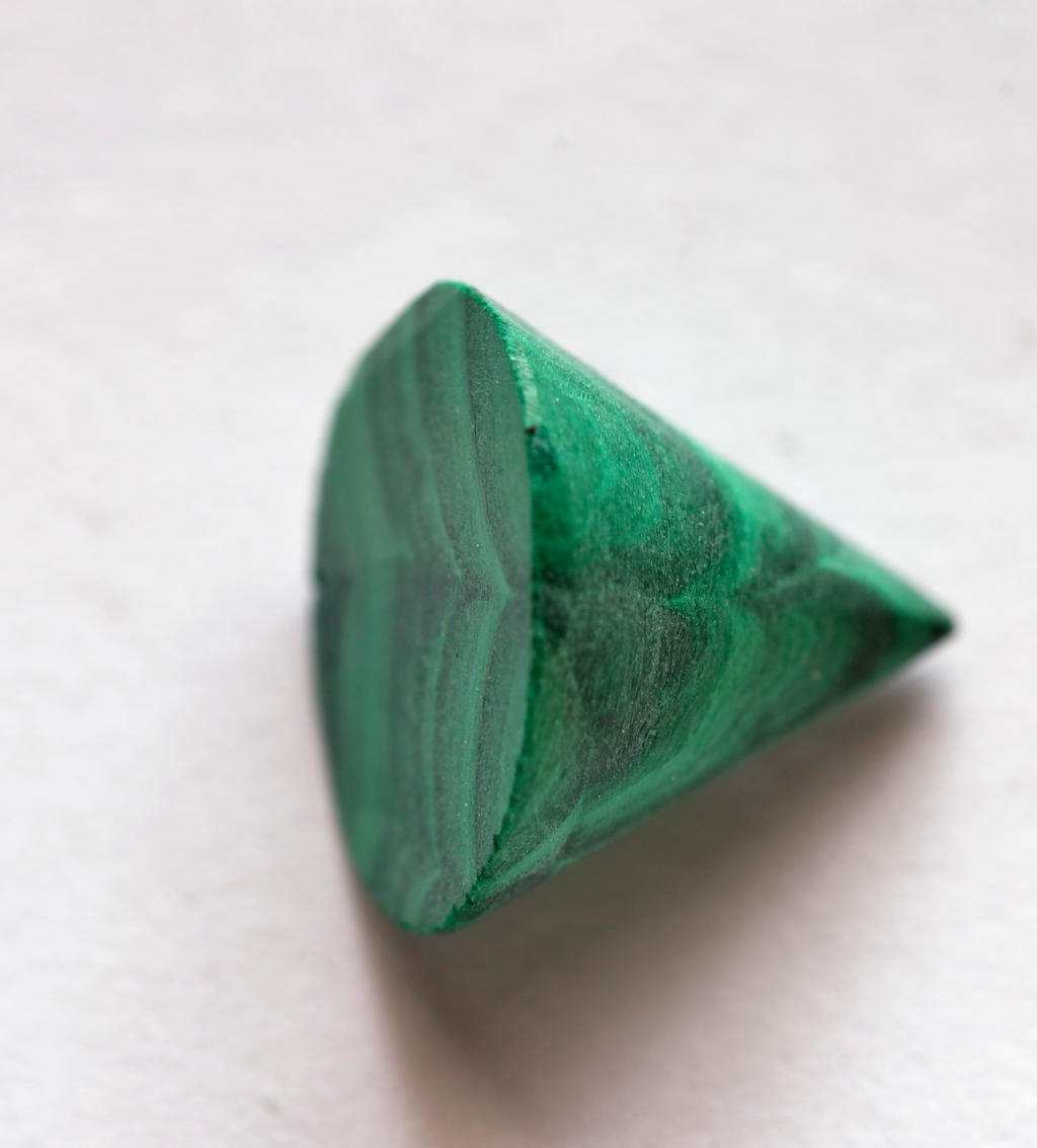 Malachite Cone Unpolished 2