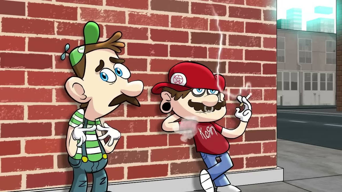 Digging Machine Mario Hotdiggedydemon's Luigi and Mario by bozasi on DeviantArt