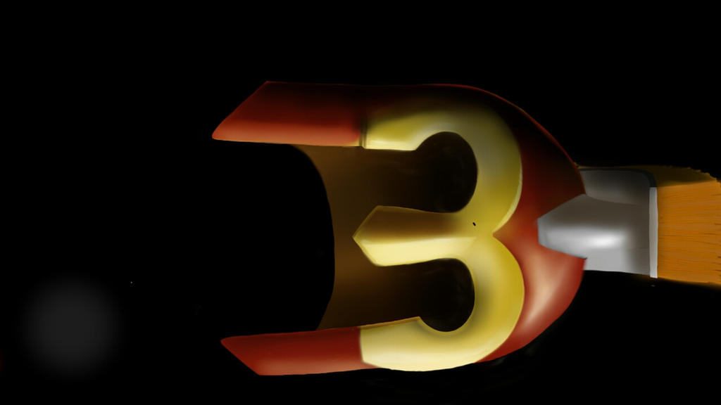 Number 3 Mod the number 3 by calaverd on DeviantArt