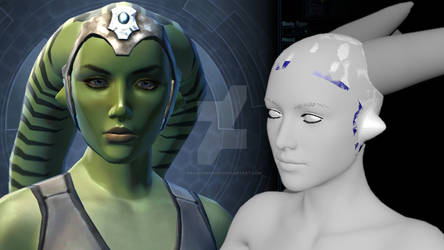 Female Twi'lek Geograft WIP Test 01